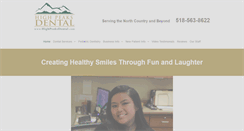 Desktop Screenshot of highpeaksdental.com